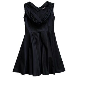 Trashy Diva Black Cowl Neck Mini Dress
